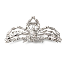 Halloween Alloy Claw Hair Clips for Women Girls AJEW-A056-06A-P