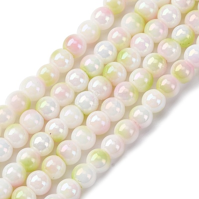 Glass Beads Strands LAMP-R020-04D-1