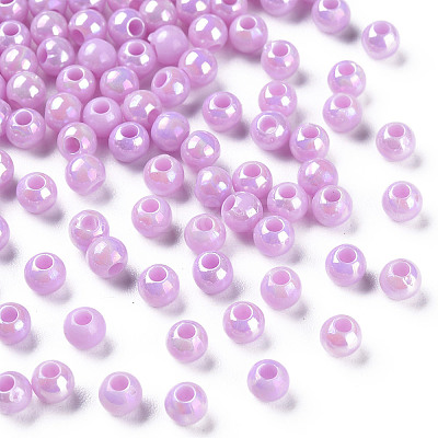 Opaque Acrylic Beads MACR-S371-11-I02-1