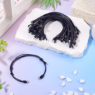 20Pcs Adjustable Korean Waxed Polyester Cord Bracelet Making BJEW-TAC0051-03-1