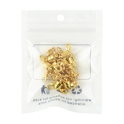 12Sets Brass Magnetic Clasps Converter KK-FS0001-95G-1