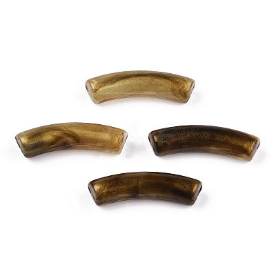 Opaque Acrylic Beads MACR-N009-020D-1
