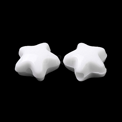 Opaque Acrylic Beads OACR-C016-30-1