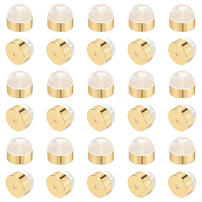 32Pcs Brass Ear Nuts KK-ME0003-62G-1