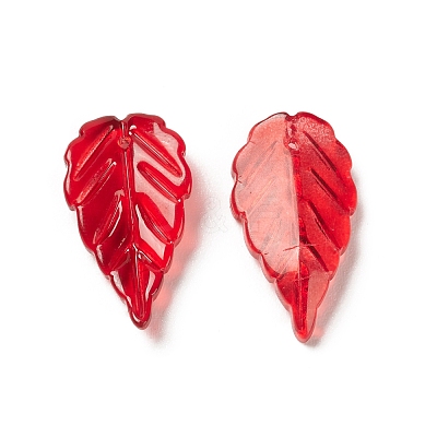 Spray Painted Glass Pendants GLAA-D006-12-1