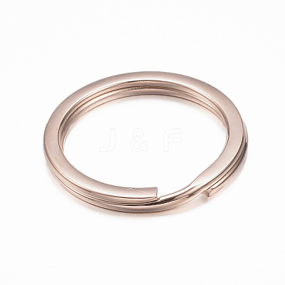 Ion Plating(IP) 304 Stainless Steel Split Key Rings STAS-H383-30RG-1