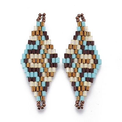 MIYUKI & TOHO Handmade Japanese Seed Beads Links SEED-E004-M02-1