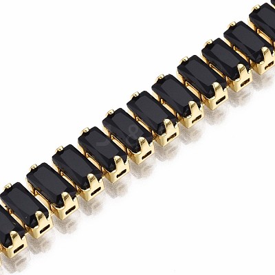 Cubic Zirconia Classic Tennis Bracelet ZIRC-S067-073B-NF-1