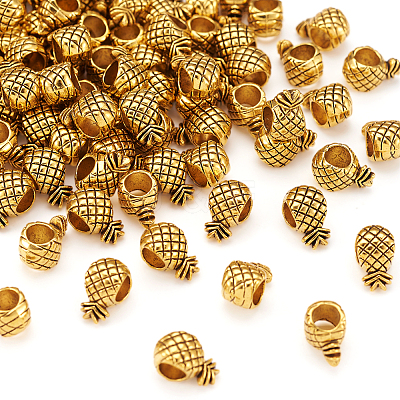 Tibetan Style European Beads X1-MPDL-6527-AG-LF-1
