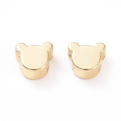 Brass Beads X-KK-K241-08G-1