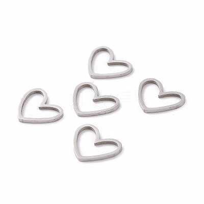 Non-Tarnish 201 Stainless Steel Linking Rings STAS-R111-LA105-01-1