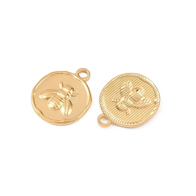 304 Stainless Steel Pendants STAS-D390-27A-G-1