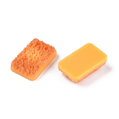 Cookie Luminous Resin Cabochons CRES-T026-02E-1