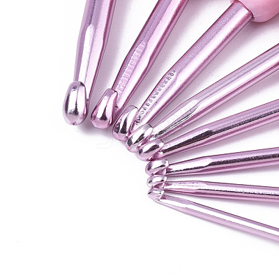 Aluminum Diverse Size Crochet Hooks Set TOOL-S015-006A-01-1