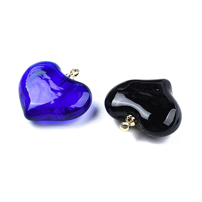 Handmade Lampwork Pendants LAMP-G160-01-M-1