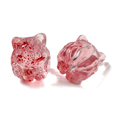 Transparent Glass Beads GLAA-D025-06H-1