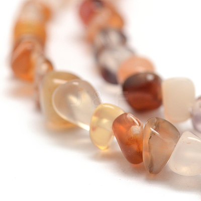Dyed Natural Carnelian Beads Strands G-F465-22-1