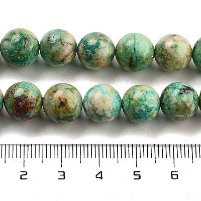 Natural Peruvian Turquoise(Jasper) Beads Strands G-Z062-A01-03-1