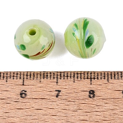 Handmade Lampwork Beads LAMP-T023-02B-08-1
