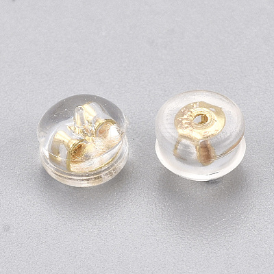 Silicone Ear Nuts KK-T038-457G-1