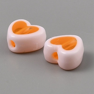 50Pcs Plastic Beads KY-WH0006-03A-1