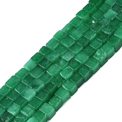 Natural White Jade Beads Strands G-N326-147A-1