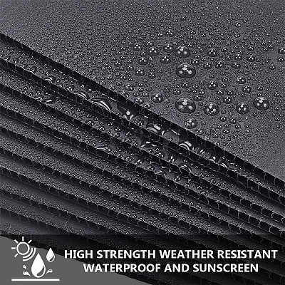 Plastic Corrugated Sheets Pads DIY-WH0569-60A-01-1