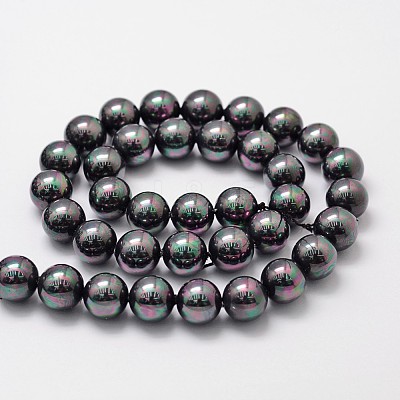 Shell Pearl Bead Strands X-BSHE-L025-05-12mm-1