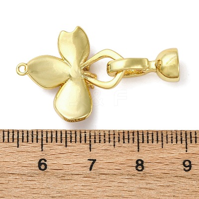 Brass Pendant Bails KK-D378-07G-1