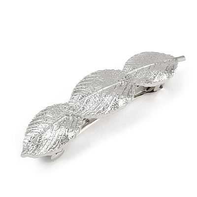 Alloy with Iron Clip Hair Barrettes LS-PHAR-G014-01B-P-1
