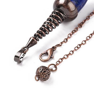 Gemstone Dowsing Pendulums G-L524-06R-1