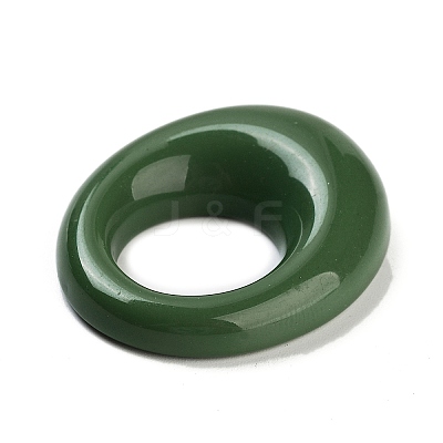 Opaque Resin Pendants RESI-E058-01C-1