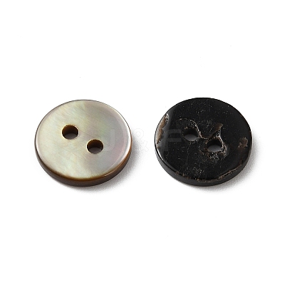 Natural Black Lip Shell Buttons SH-CBA18B6-01-1
