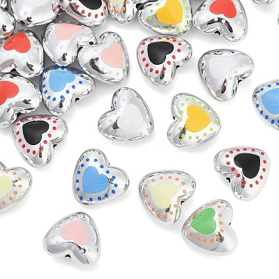 Printed Opaque Acrylic Beads AC-CBADA7D-11-1