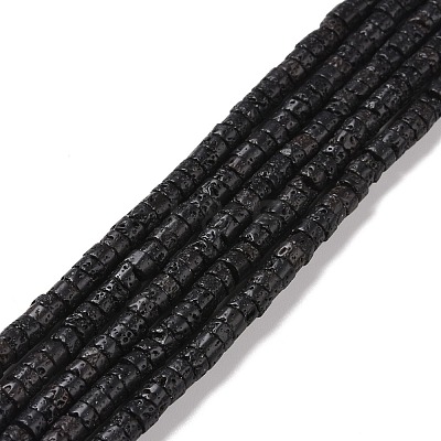Natural Lava Rock Beads Strands G-M394-03B-1