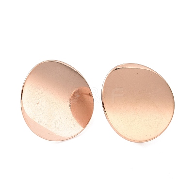 304 Stainless Steel Stud Earring Findings STAS-Q231-06RG-1