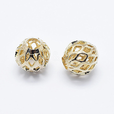 Brass Beads X-KK-G331-48G-NF-1