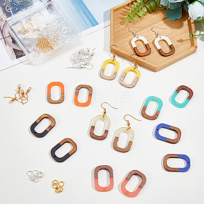 DIY Dangle Earring Making Kits DIY-OC0005-05-1