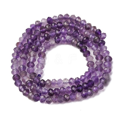 Natural Amethyst Beads Strands G-RM2025-D07-E-1