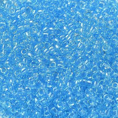 Transparent Colours Glass Round Seed Beads SEED-B001-06A-02-1