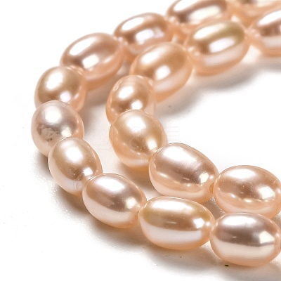 Natural Cultured Freshwater Pearl Beads Strands PEAR-J005-63B-01-1