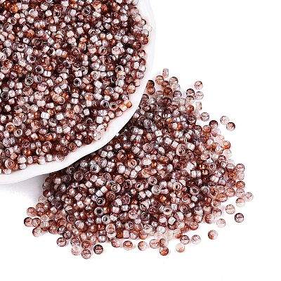 Picasso Glass Seed Beads SEED-Q041-02M-1