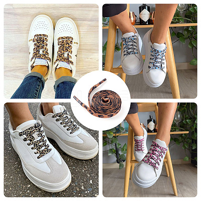 5 Pairs Polyester Cord Shoelace FIND-TA0009-64B-1