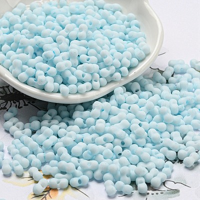 Macaron Color Opaque Frosted Glass Seed Beads X1-SEED-K009-12B-11-1