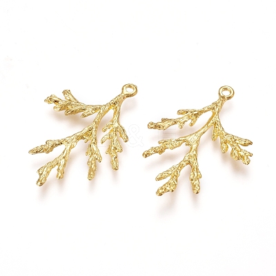 Electroplated Alloy Pendants PALLOY-I176-14G-1