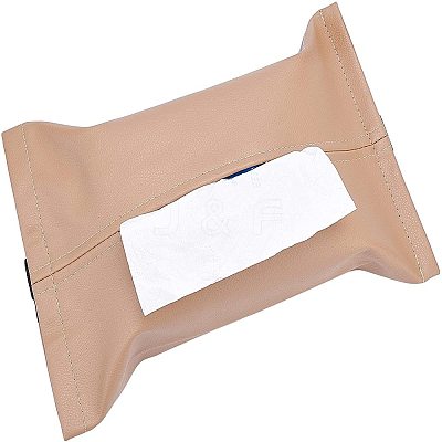 Imitation Leather Tissue Boxes AJEW-GF0002-51C-1