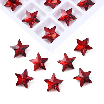 Glass Rhinestone Cabochons MRMJ-N029-04A-10-1