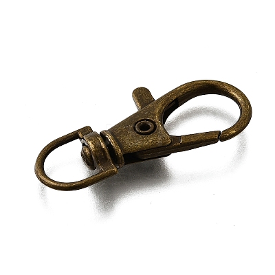 Alloy Swivel Clasps FIND-Q003-01AB-1