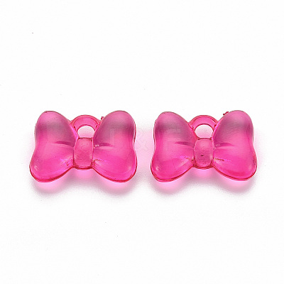 Transparent Acrylic Pendants LS-TACR-T024-02BA-906-1