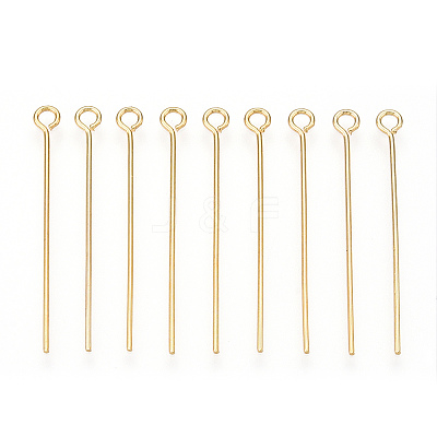 Brass Eye Pin KK-G331-09-0.7x32-1